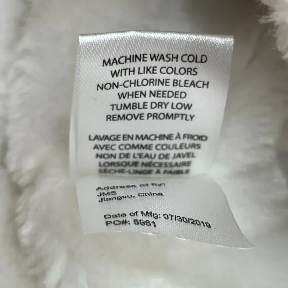 Lazy One Baby Wolf Critter Cap Hat Faux Fur Animal Coyote Wild Infant Size M